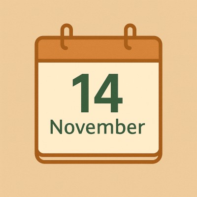 Historischer Kalender – 14. November